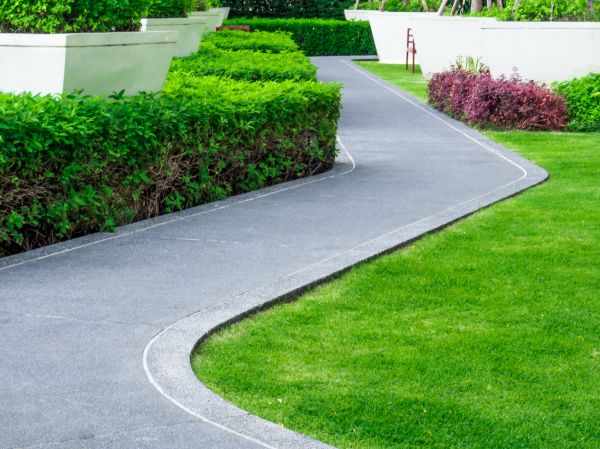 Walkway Curb Installation in West Jordan