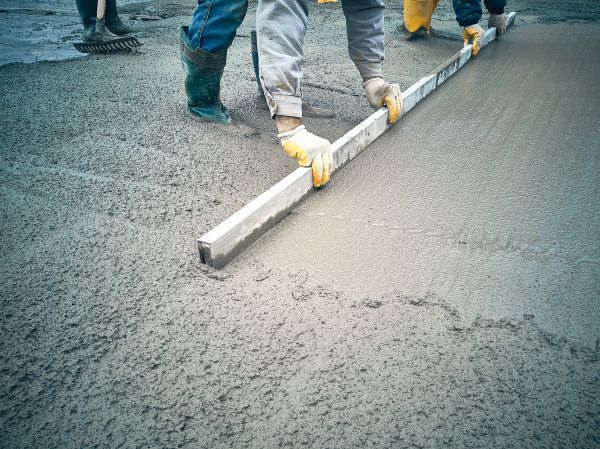 Cement Slab Installation in West Jordan