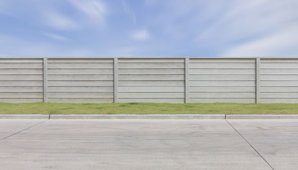 Concrete Fence Installation in West Jordan