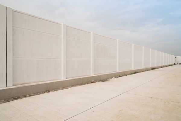 Concrete Fence Construction in West Jordan