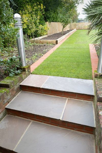 Backyard Steps Installation in West Jordan