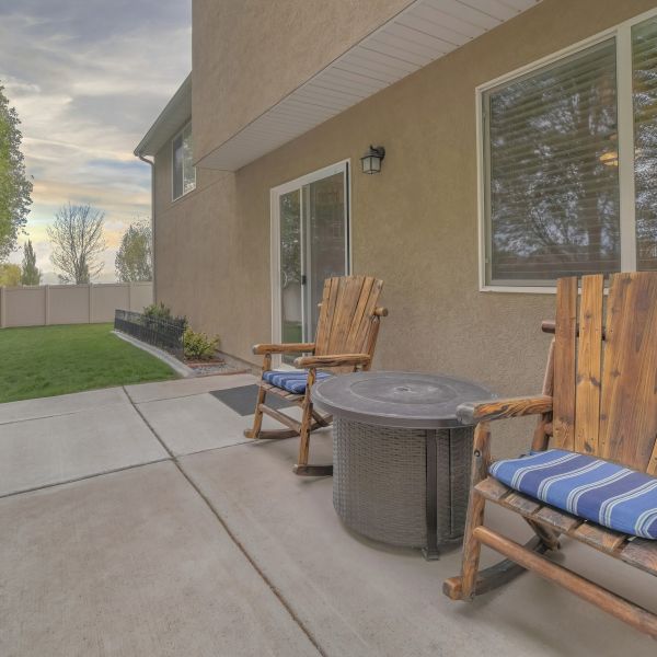 Backyard Slab Construction in West Jordan