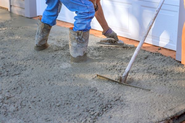 Driveway Slab Construction in West Jordan
