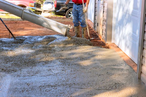 Driveway Slab Laying in West Jordan