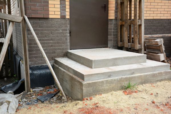 Cement Steps Construction in West Jordan